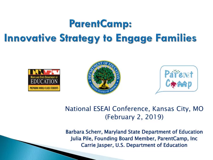 national eseai conference kansas city mo february 2 2019
