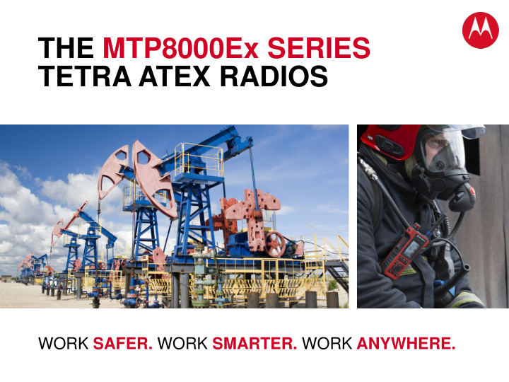 the mtp8000ex series tetra atex radios