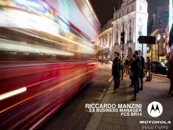 RICCARDO MANZINI  EA BUSINESS MANAGER  FCS BR14  CHANGING ECOSYSTEM  WIFI  NEW  DIGITISATION