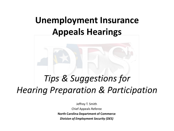 unemployment insurance appeals hearings tips suggestions