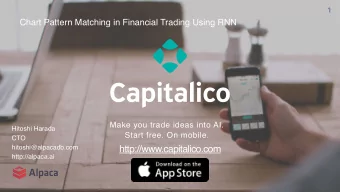 http://www.capitalico.com  http://alpaca.ai  What Technical Traders Are Looking For  2  Entry Point