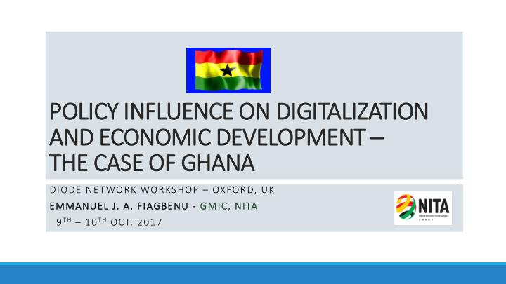 policy influence on digitalization