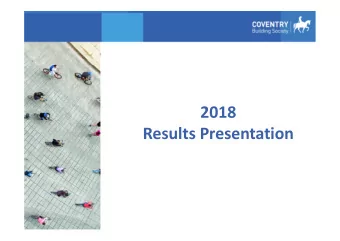 2018  Results Presentation  Disclaimer  This presentation document is being made available on a