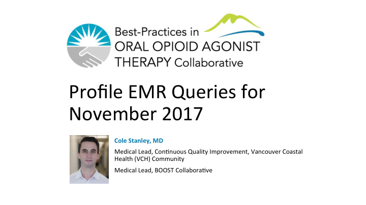profile emr queries for november 2017