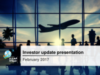 investor update presentation