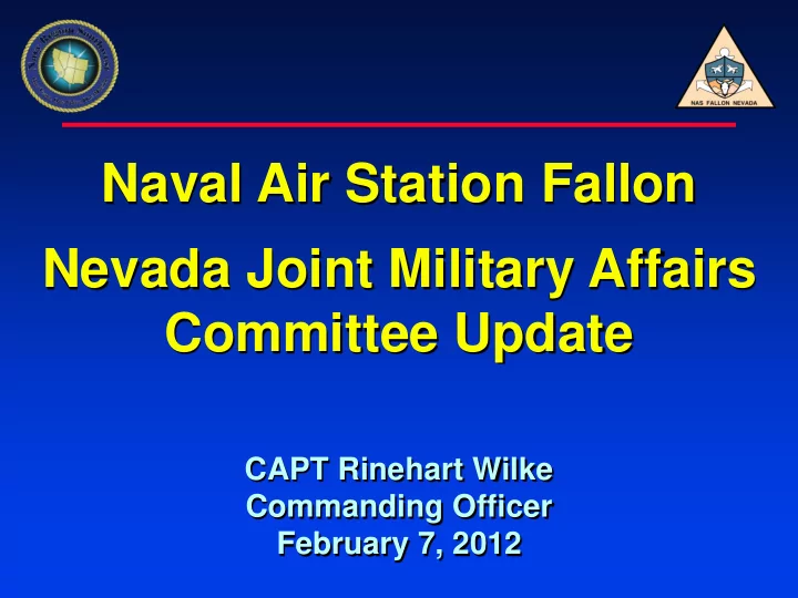 naval air station fallon
