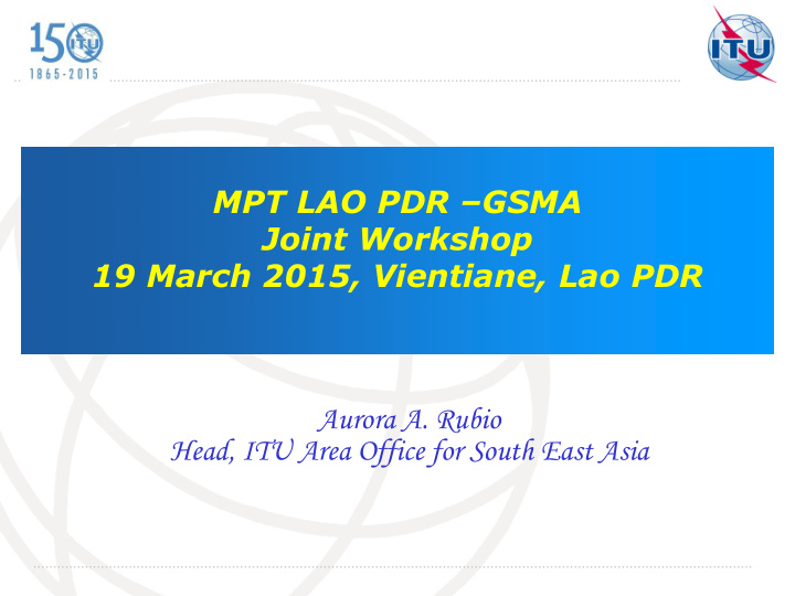 19 march 2015 vientiane lao pdr