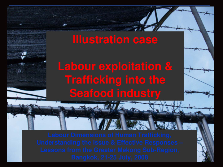 illustration case labour exploitation trafficking into