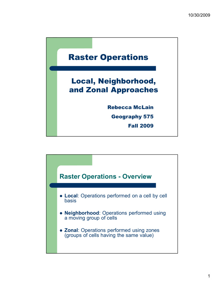 raster operations