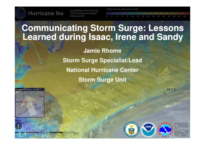 communicating storm surge lessons communicating storm