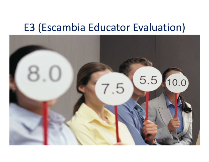 e3 escambia educator evaluation pd360