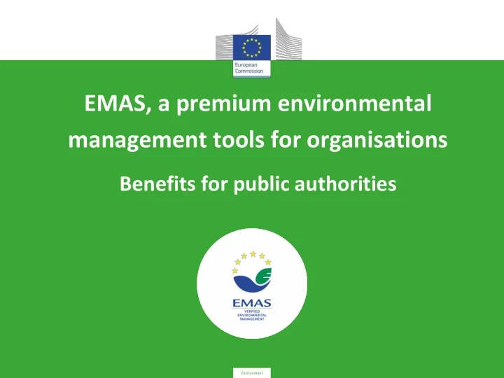 emas a premium environmental management tools for