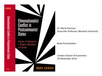 London School of Economics  26 November 2013  Violence continues to flare  Occasional  violence in