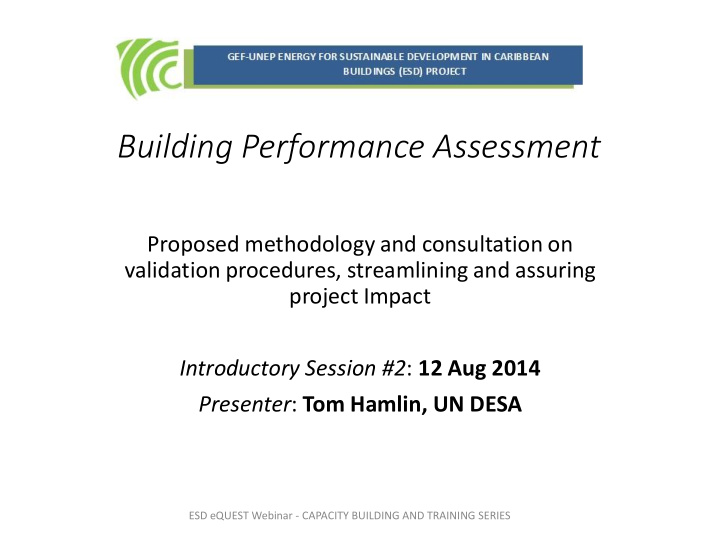 building performance assessment