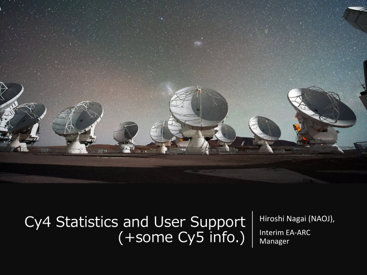 cy4 statistics and user support