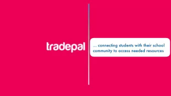 connecting students with their school  community to access needed resources  2  2  Mission