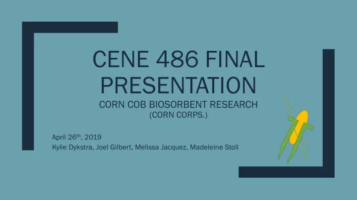 cene 486 final