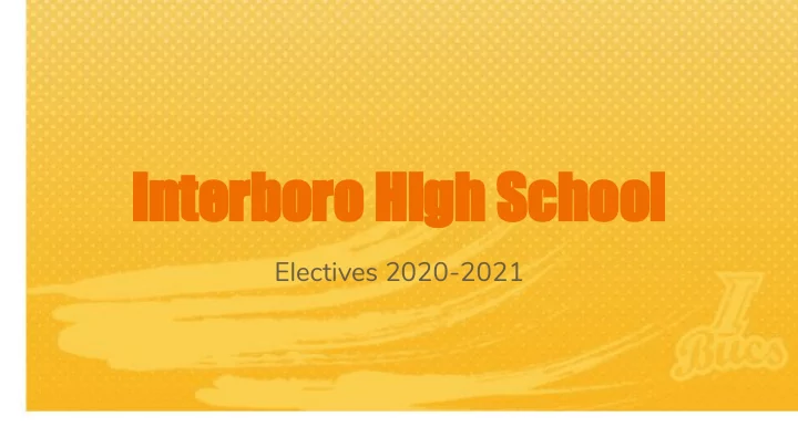 interboro high school