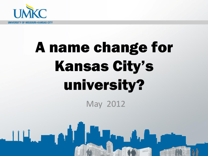 a name change for kansas city s