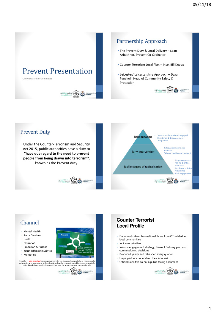 prevent presentation