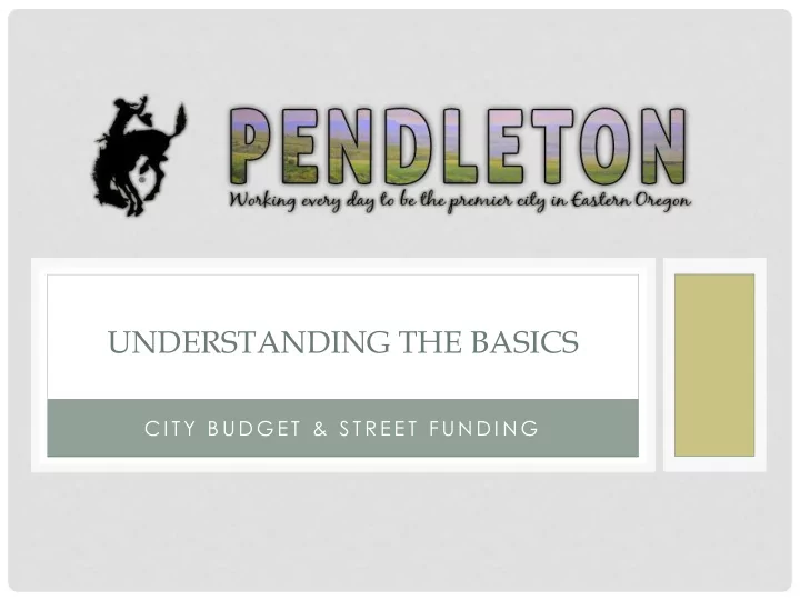 understanding the basics