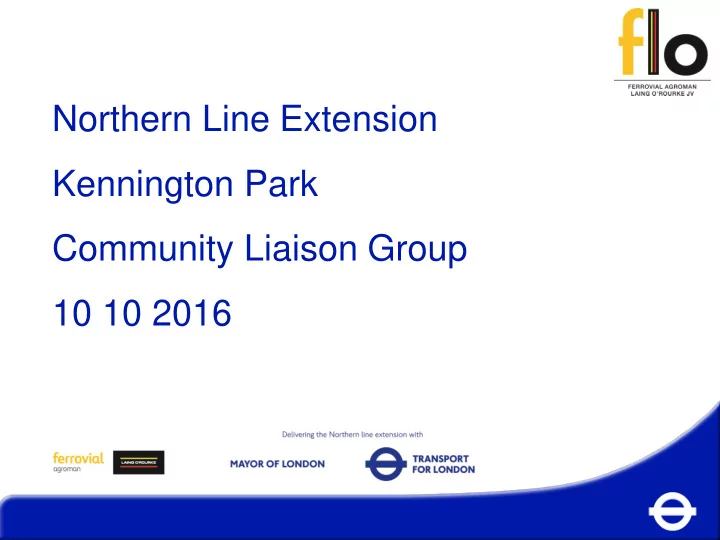 kennington park