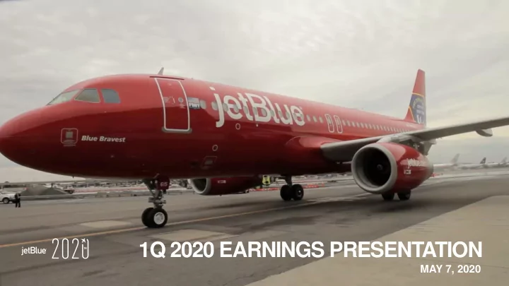 1q 2020 earnings presentation