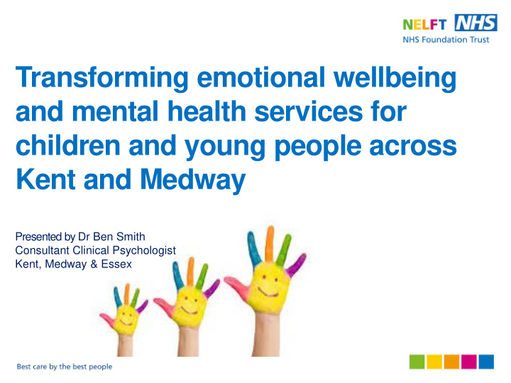 transforming emotional wellbeing and mental health