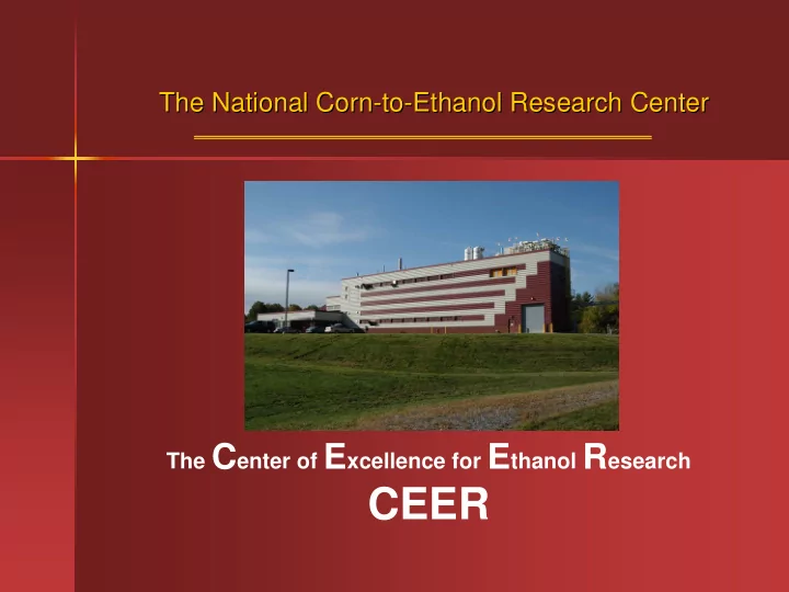 ceer ncerc history ncerc history