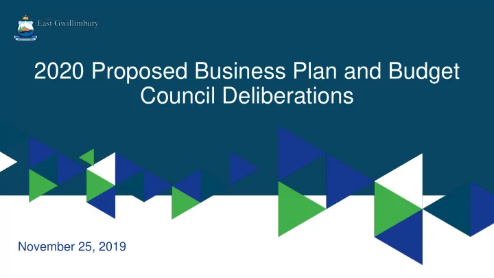 council deliberations