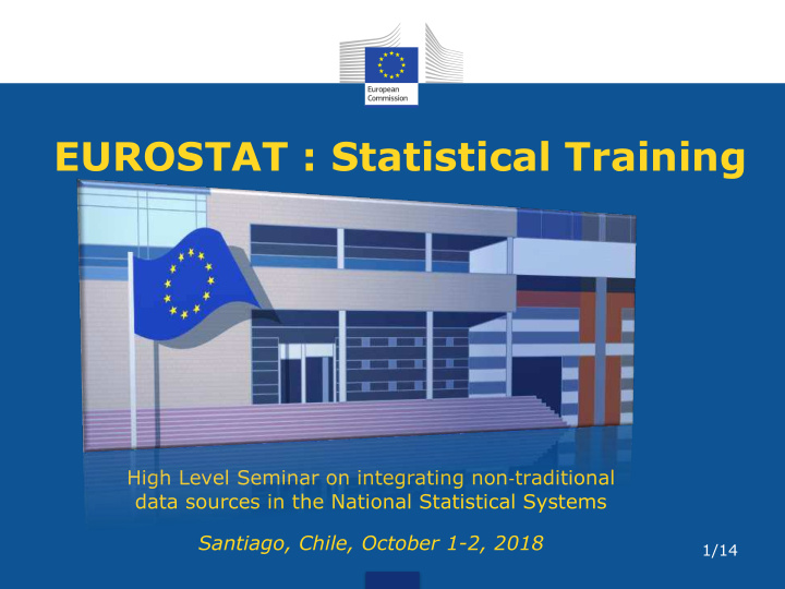 eurostat statistical training