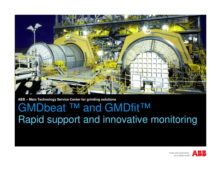 gmdbeat and gmdfit