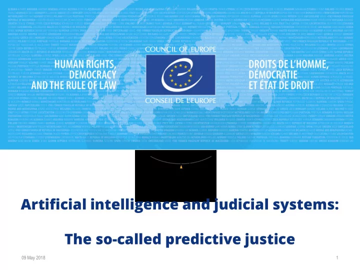 artificial intelligence and judicial systems the so
