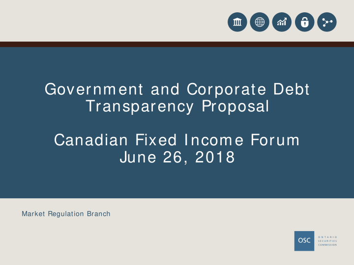 governm ent and corporate debt transparency proposal