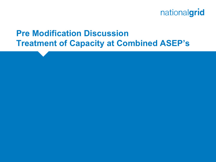 pre modification discussion treatment of capacity at