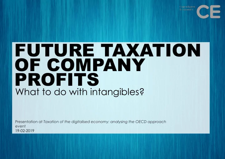 future taxation