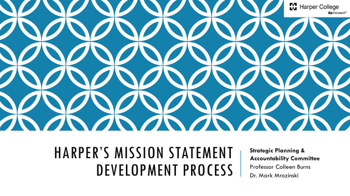harper s mission statement
