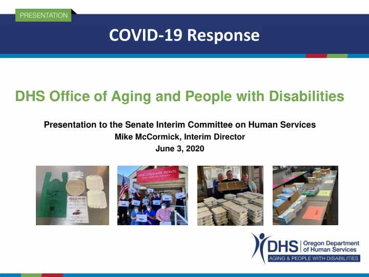 covid 19 response