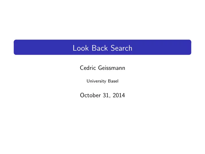 look back search