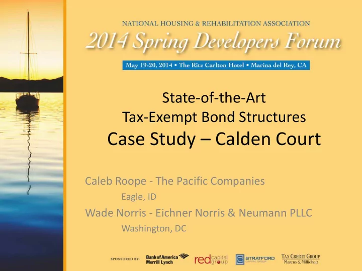 case study calden court
