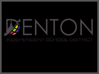 WELCOME DENTON HIGH  SCHOOL CLASS OF  2019!!!!!  THE DIFFERENCES BETWEEN MIDDLE  SCHOOL AND HIGH