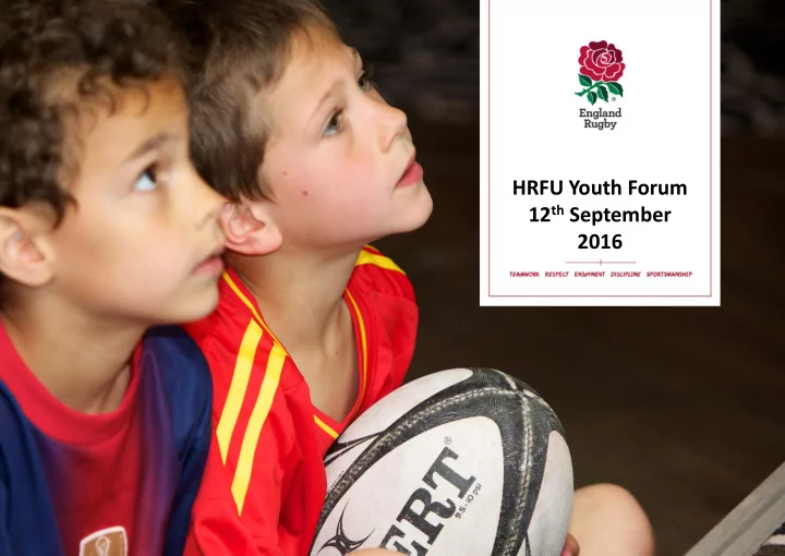 hrfu youth forum
