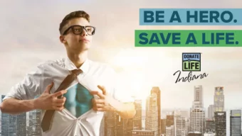 DID YOU KNOW THAT ONE ORGAN AND TISSUE DONOR CAN SAVE  AND HEAL UP TO 83 LIVES?  This goal of this