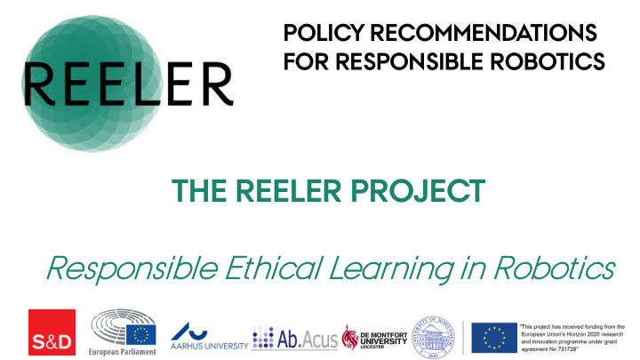 the reeler project