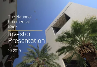 Investor  Presentation  1Q 2019  1  Investor  Page  Page  Page  Presentation  3  11  18  Content