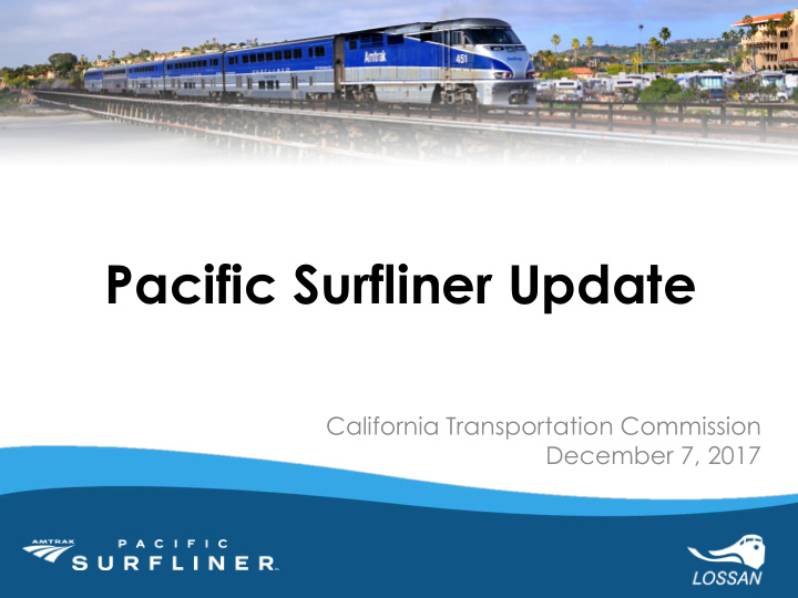 pacific surfliner update