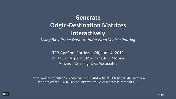 trb appcon portland or june 4 2019 anita van asperdt