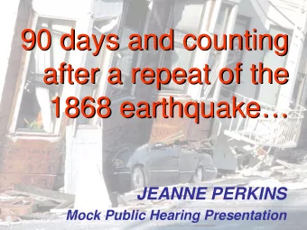 90 days and counting  90 days and counting  after a repeat of the  after a repeat of the  1868