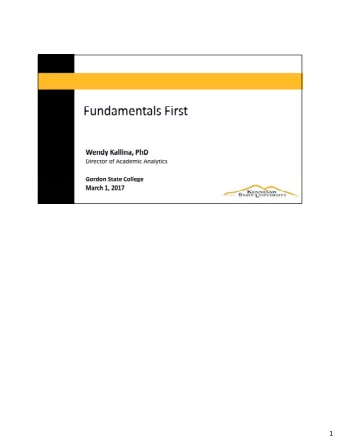 1 KSUs 2016 CCG plan was organized into four categories.    1) Advising was restructured with