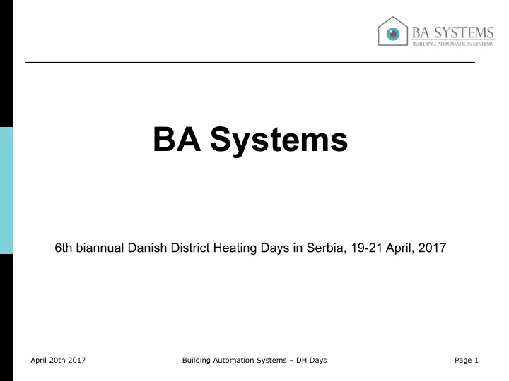 ba systems